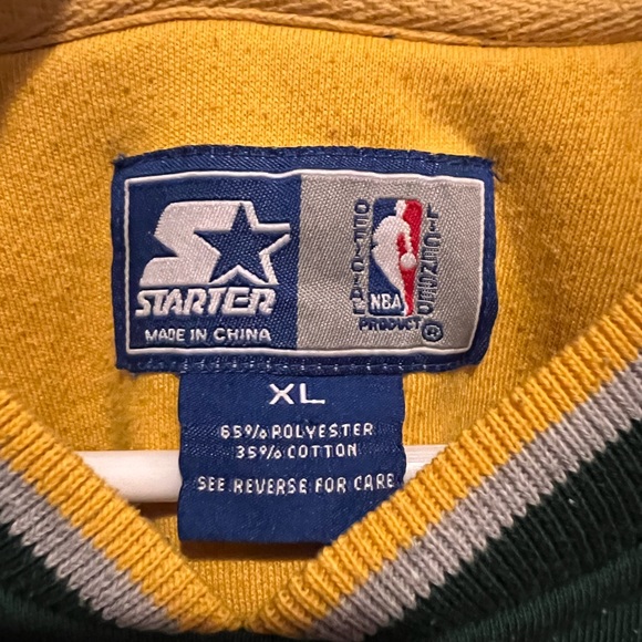 Vintage Starter Seattle SuperSonics crewneck sweatshirt Size XL - Picture 4 of 5